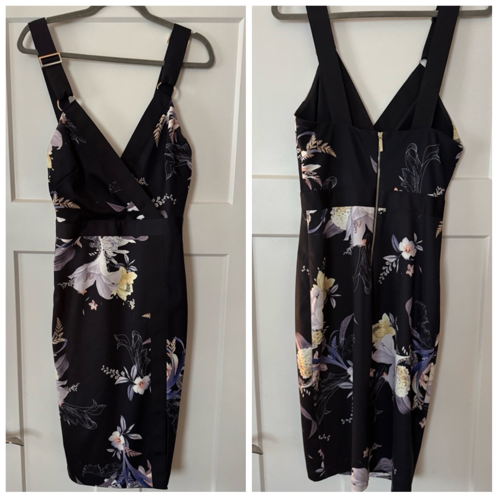 Ted Baker Black Dress - Size 1